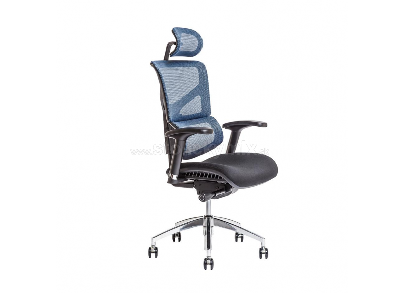 OFFICE PRO Kancelárska stolička MEROPE SP IW-04 BLUE