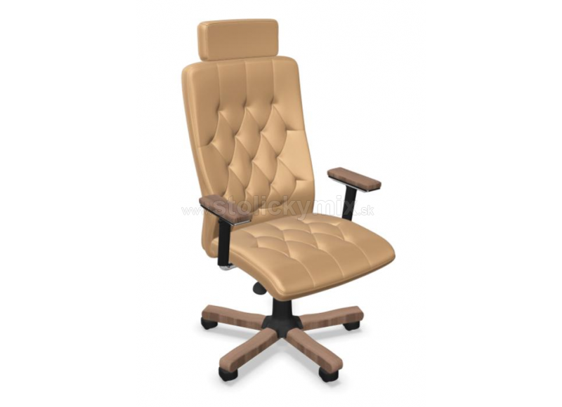 NOWY STYL Kancelárske otočné kreslo CHESTER WOOD HRU STW02