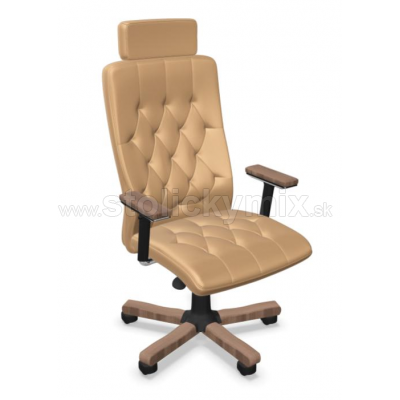 NOWY STYL Kancelárske otočné kreslo CHESTER WOOD HRU STW02
