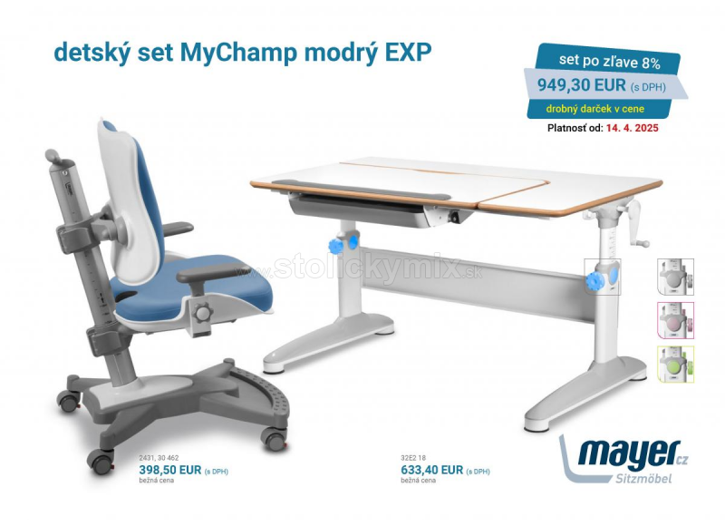 DETSKÝ RASTÚCI SET MAYER MYCHAMP 2431 MODRÝ EXPERT