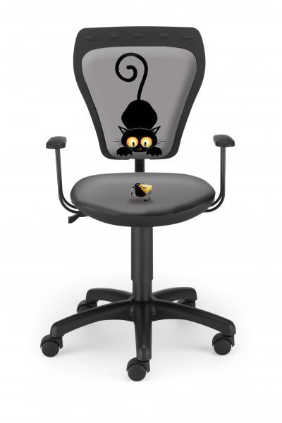 Fotografia produktu: NOWY STYL Detská otočná stolička MINISTYLE CAT/MOUSE