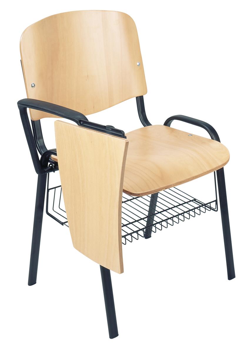Fotografia produktu: NOWY STYL Konferenčná rokovacia stolička ISO WOOD TR BL