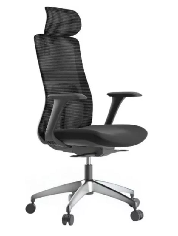Fotografia produktu: MERCURY Ergonomická stolička WISDOM čierna/čierny plast